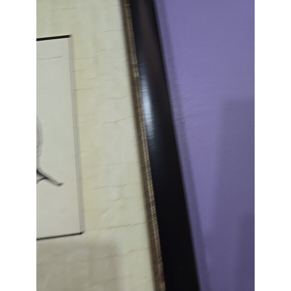 Persimmon Leaf Booker Morey Framed Art Print 13x13 SIGNED RARE - Picture 4 of 9